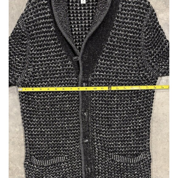 Rag & Bone Neiman Marcus Wool Blend Shawl Neck Cardigan Sweater Men’s Sz Medium - Picture 3 of 6